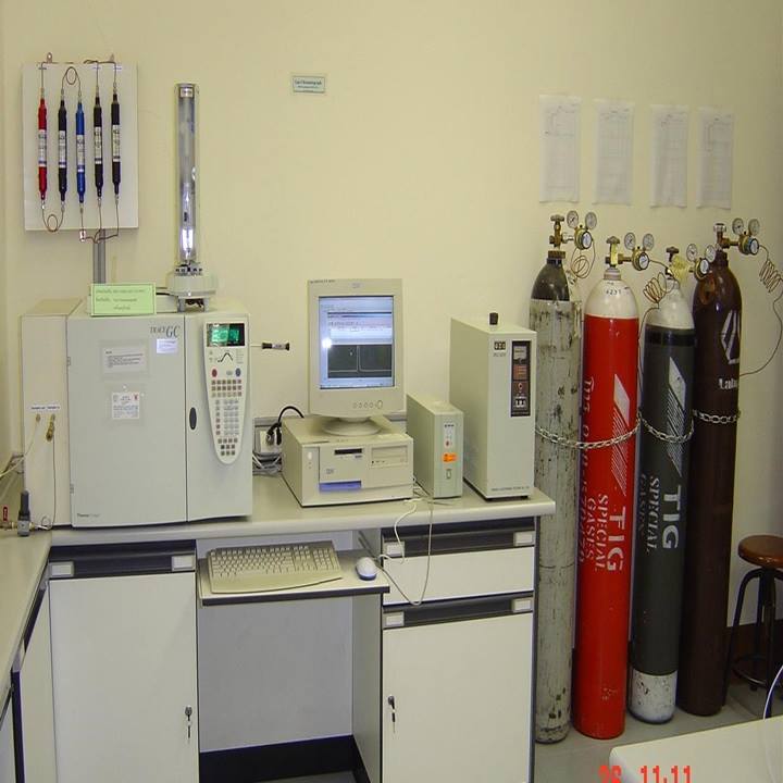 เครื่องมือสำหรับแยกและวิเคราะห์หาปริมาณสารในสภาวะแก๊ส (Gas Chromatograph,GC)